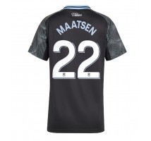 Aston Villa Ian Maatsen #22 Koszulka Wyjazdowa damskie 2025-26 Krótki Rękaw